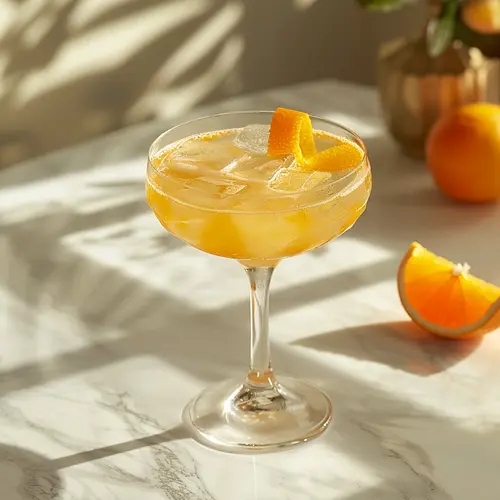 Smokey Citrus Serenade Recipe (Mezcal Cocktail)