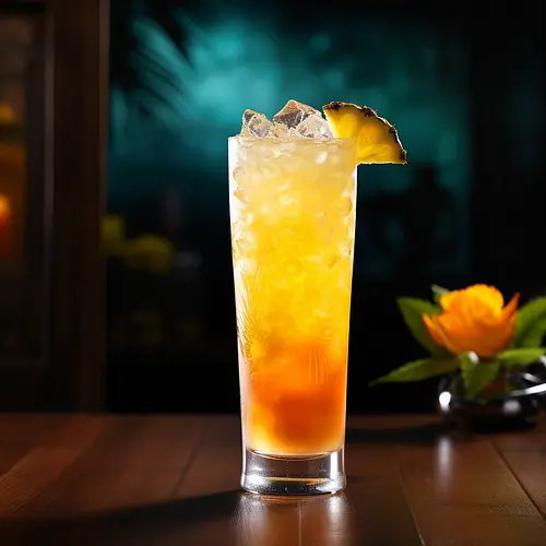 Tropical Ginger Fantasy Recipe (Mango Cocktail)