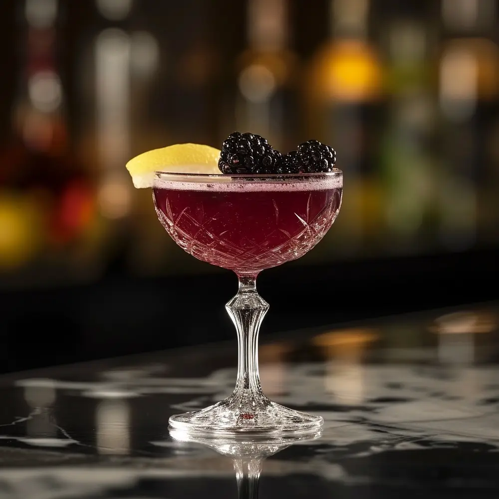 Berry Botanical Bliss Recipe (Chambord Cocktail)