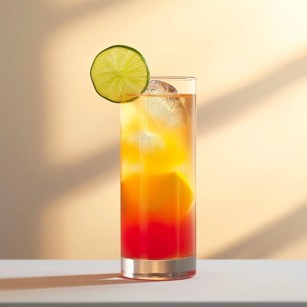 Tropical Soju Sunrise Recipe (Soju Cocktail)